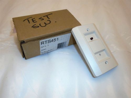 SYSTEM SENSOR RTS451 REMOTE TEST STATION FIRE ALRAM NEW FREE SHIP IN USA