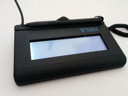 Topaz SignatureGem LCD 1X5 Electronic Signature Pad T-LBK462-HSB-R