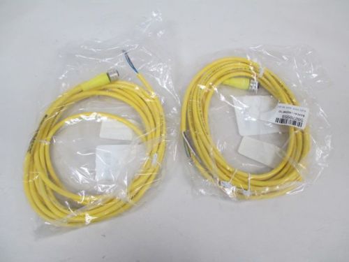 LOT 2 NEW WOODHEAD 804000A09M040 CABLE ASSEMBLY 4PIN FEMALE 4M D226378