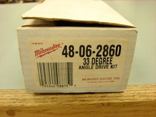 Milwaukee 48-06-2860 33-degree angle drive kit (drill not included) for sale