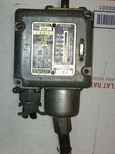Square D Pressure Switch Class 9012 Type ACW1