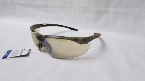 Camo safety glasses sunglasses bronze mirror lens gateway ansi z87.1+ for sale