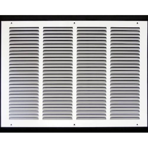 20&#034; x 14&#034; return grille - easy air flow - flat stamped face new for sale