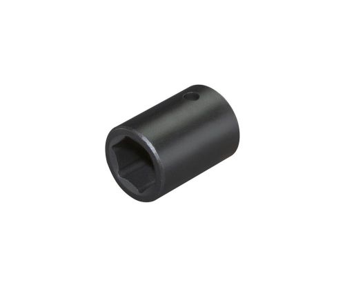 TEKTON 47773 1/2 in. Drive by 18mm Shallow Impact Socket, Cr-V, 6-Point, New