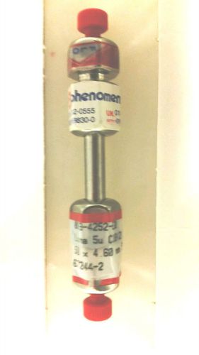 HPLC Column Phenomenex Luna 5um C18(2) 4.6x50 mm Used