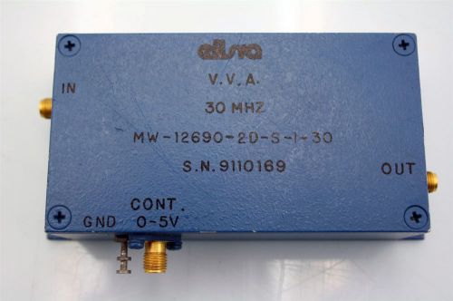 RF Microwave digital variable attenuator 0-5V 30 MHz 0-50dB VVA TESTED