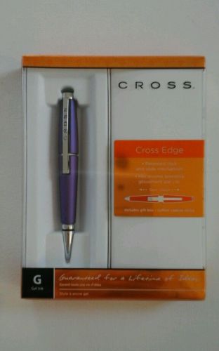 Cross Edge - Purple - New in Box $25