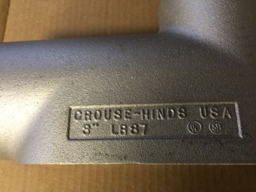 CROUSE-HINDS   3&#034;  LB 87  FREE SHIPPING