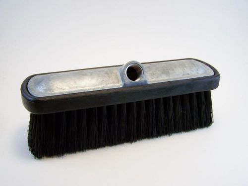 Universal Nylon Foaming Brush w/ Bumper Gasket &amp; Aluminum Body   black car wash