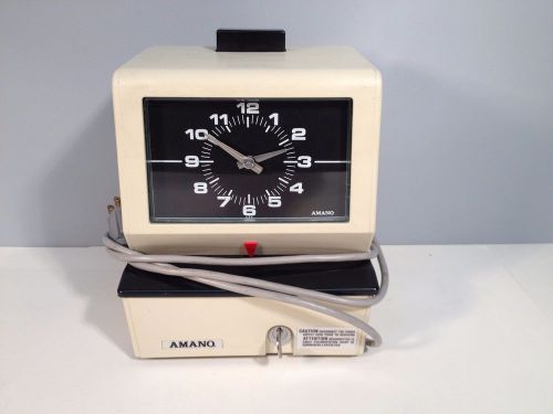 Amano Time Clock Model 3636 Series 3500 / 3600