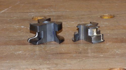Carbide Shaper Cutters, 1/2&#034; Bore, Lot Of 2