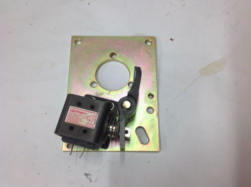 Warner sd137a39p2 clutch brake solenoid 12vdc w/cw stop &amp; mount plate new lot#2 for sale