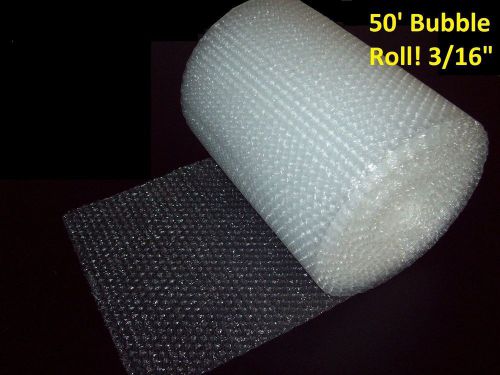 50&#039; Bubble *Wrap Roll 3/16&#034; SMALL Bubbles! 12 In. Wide! Perforated Every Foot!