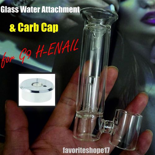 2016 New Replacement Glass Version 3 Reinforced Neck &amp; Carb Cap for G9 H-ENAIL