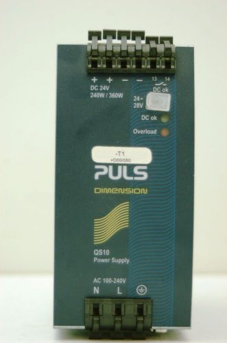 PULS Dimension QS10.241 Power Supply AC 100 to 240 V DC 110 to 300 V 50-60 Hz