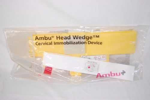 Ambu Lifecare Head Wedge Disposable Head &amp; Cervical Immobilizer ET NEW Sealed