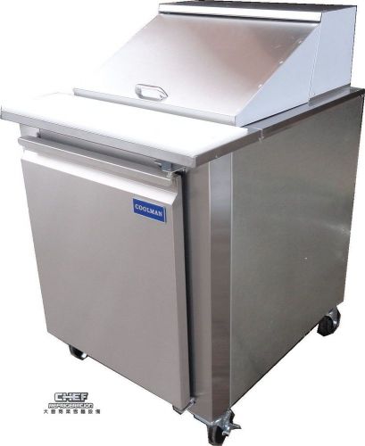 Coolman commercial refrigerated sandwich prep table 27&#034; for sale