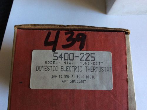 ROBERTSHAW 5400-225 DOMESTIC ELECTRIC THERMOSTAT