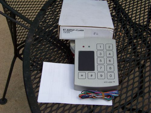 Lenel hid outdoor keypad card reader i-class bt-aspkp-iclass sale #6 $$$ for sale