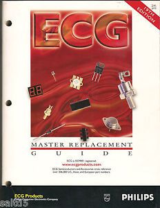 ECG Semiconductor Master Replacement Guide ECG212U  19th Edition Electronics