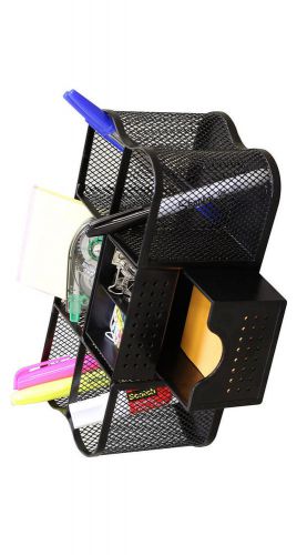 DecoBros Desk Supplies Organizer Caddy (Black)