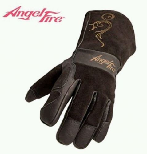 Revco angelfire bsx ls50 woman&#039;s premium grain pigskin welding gloves, x-small for sale