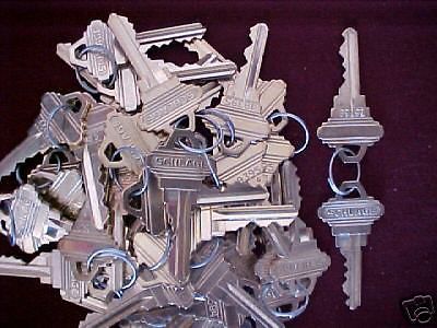 40 pairs of SCHLAGE factory original precut keys-lock-locksmith..keys