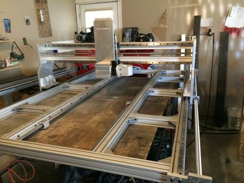6 axis cnc router machine kit  4&#039;&#039;  x 7&#039;&#039; x 10&#039;&#039; with 6 axis digital driver for sale