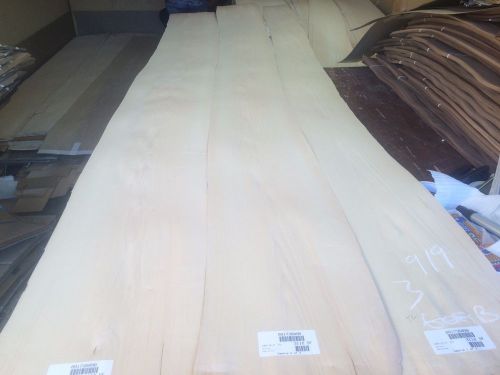 Wood Maple   Veneer  116x8,11,13,  total 3pcs RAW VENEER  1/46 N919.