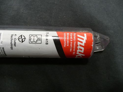 Makita t-00418   1-1/8-by-21-inch rotary hammer sds max bit, upc 088381940832 for sale