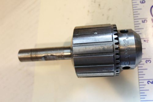 Jacobs Drill Chuck # 3A 1/8&#034; to 5/8&#034; with 1/2&#034; St shank