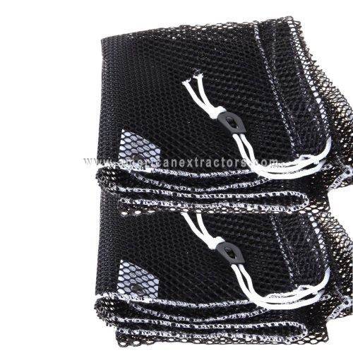 2 Mesh Drawstring Bags for Carpet Cleaning Hoses and More American Extractors