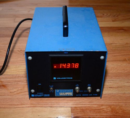 Volumetrics Pressure Monitor DPTS Model 7785 - 0-40 and 0-400 PSIA