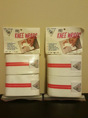 Pro Knee Athletic Wraps by Rafael Daniels Lot of 2 1992 Brand New In Package