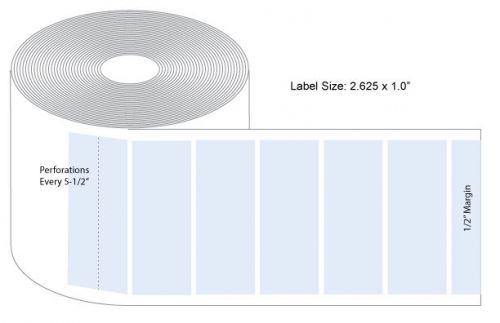 250 4sure removable /permanent /semi-gloss white address label laser or inkjet for sale