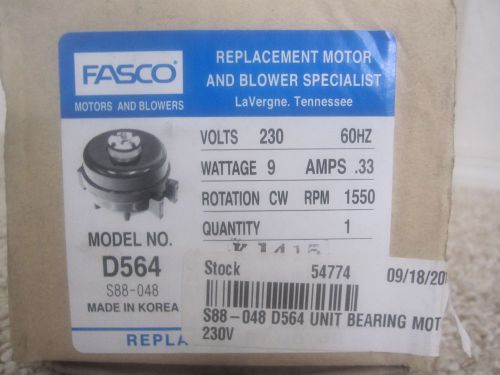 FASCO Motors D564