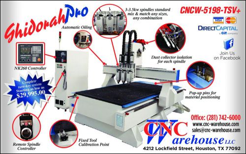 CNC Warehouse CNC Router/Engraver/3D Carver Model Ghidorah Pro