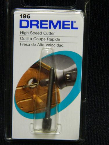 Brand new dremel 196 1/8&#034; high speed cutter use on wood, plastics, &amp; soft metal for sale