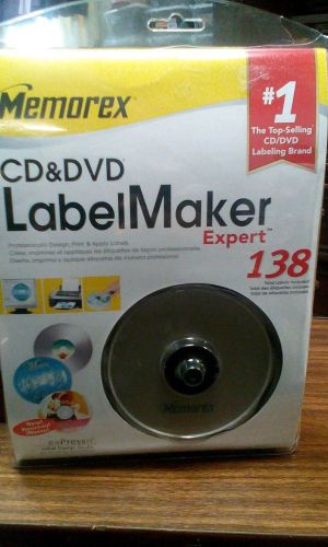 MEMOREX-CD &amp; DVD LABEL MAKER-EXPERT
