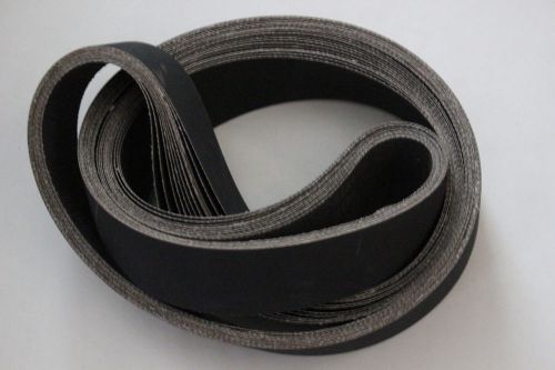 2&#034; x 72&#034; Silicon Carbide S/C  S. Fine Sanding Belts, Equals P800 Grit- 5 Belts
