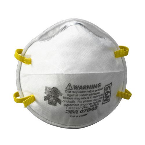 20-3M 7048 N95 SAFETY RESPIRATOR PARTICULATE FACE MASKS