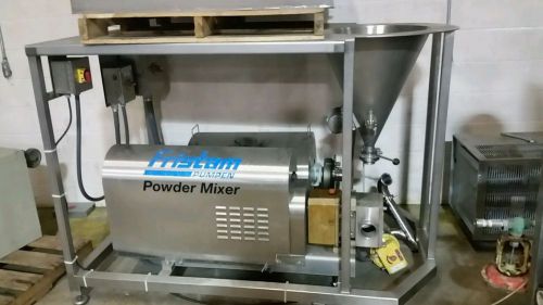 FRISTAM POWDER MIXER 10 AND 30 HP Motor, Stainless Steel Funnel