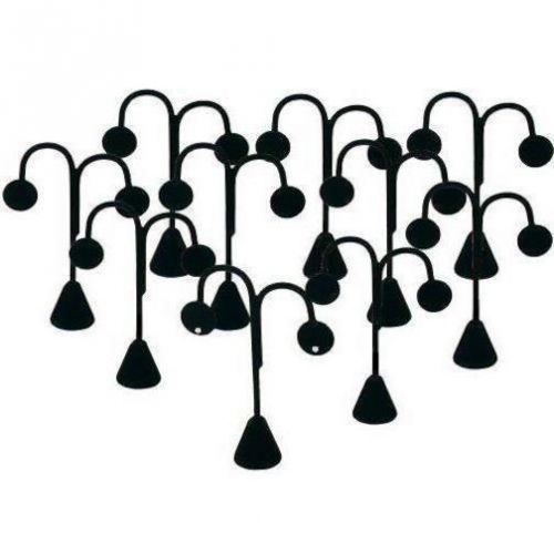 10 Black Velvet Earring Displays 5 1/4&#034;