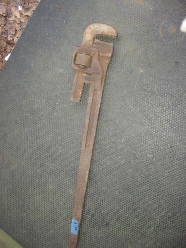 36 INCH PIPE WRENCH  USA great shape