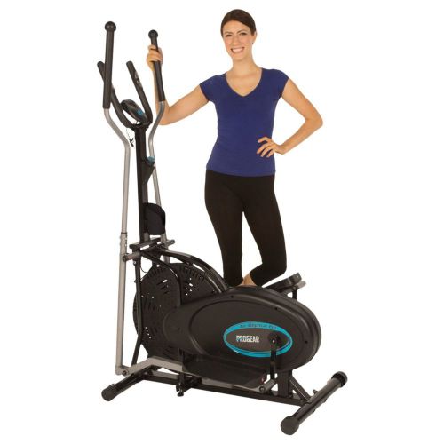 Elliptical Exercise Machine Indoor Fitness Heart Workout Home Gym Cardio Bike