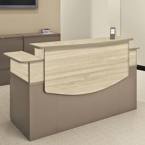 MODERN OFFICE RECEPTION DESK Receptionist Station Waiting Lounge Lobby Room NEW