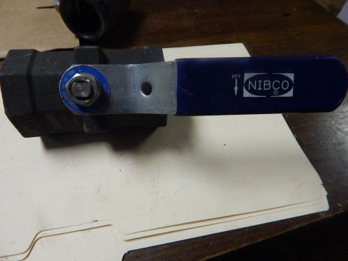 Used Nibco 2&#034; Threaded Carbon Steel Ball Valve 2000 WOG