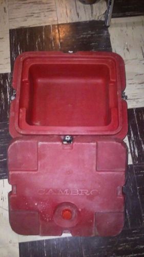 Cambro red Camcarrier Food Pan Carrier, For Half Size, NSF one pan size