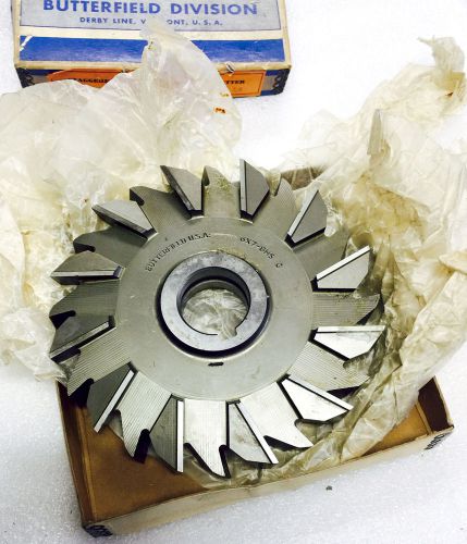 NEW Made in USA 6&#034; x 7/8&#034; x 1 1/4&#034; Staggered Tooth, Side cutting, milling cutter