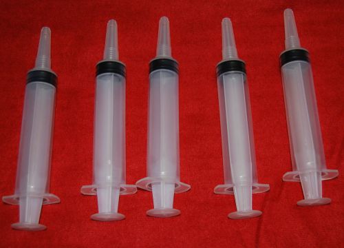 5 Pack EZ-Inject Jello Shot Syringes MINI (1.5oz)